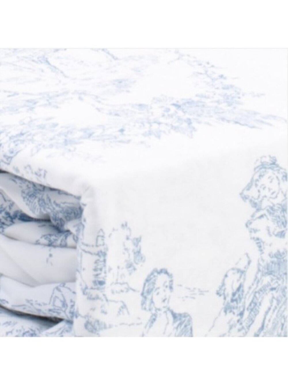 CABBAGES & ROSES Toile Cotton Sheet Set - Picture 5 of 5